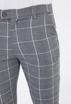 Pantalon à carreaux