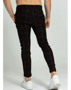 Pantalon à carreaux