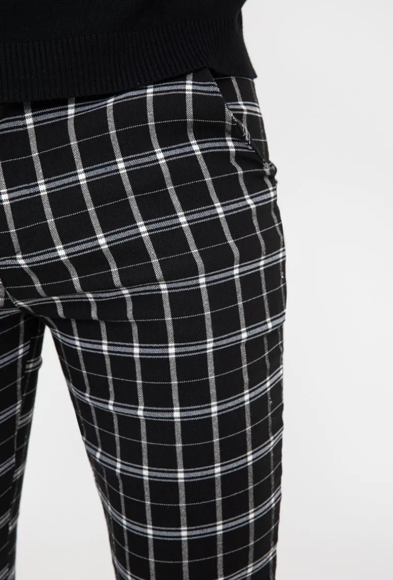 Pantalon à carreaux
