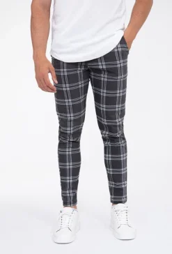 Pantalon à carreaux