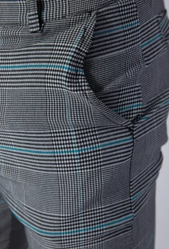 Pantalon à carreaux