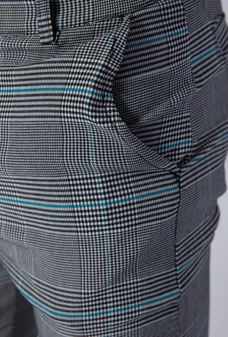 Pantalon à carreaux