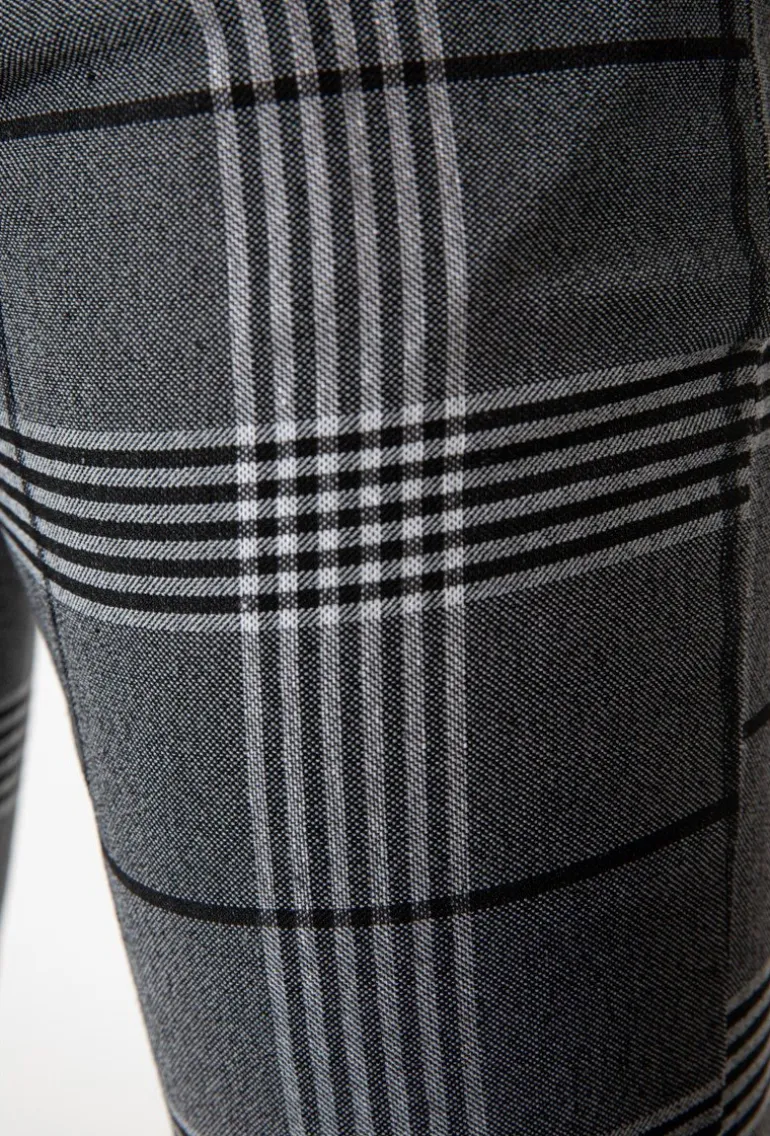 Pantalon à carreaux