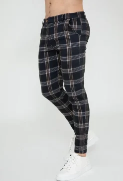 Pantalon à carreaux