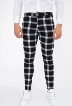 Pantalon à carreaux