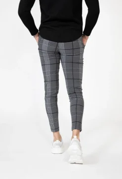 Pantalon à carreaux