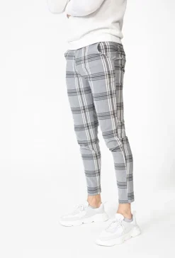 Pantalon à carreaux