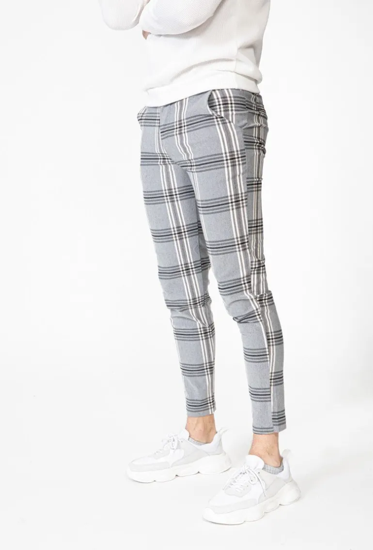 Pantalon à carreaux