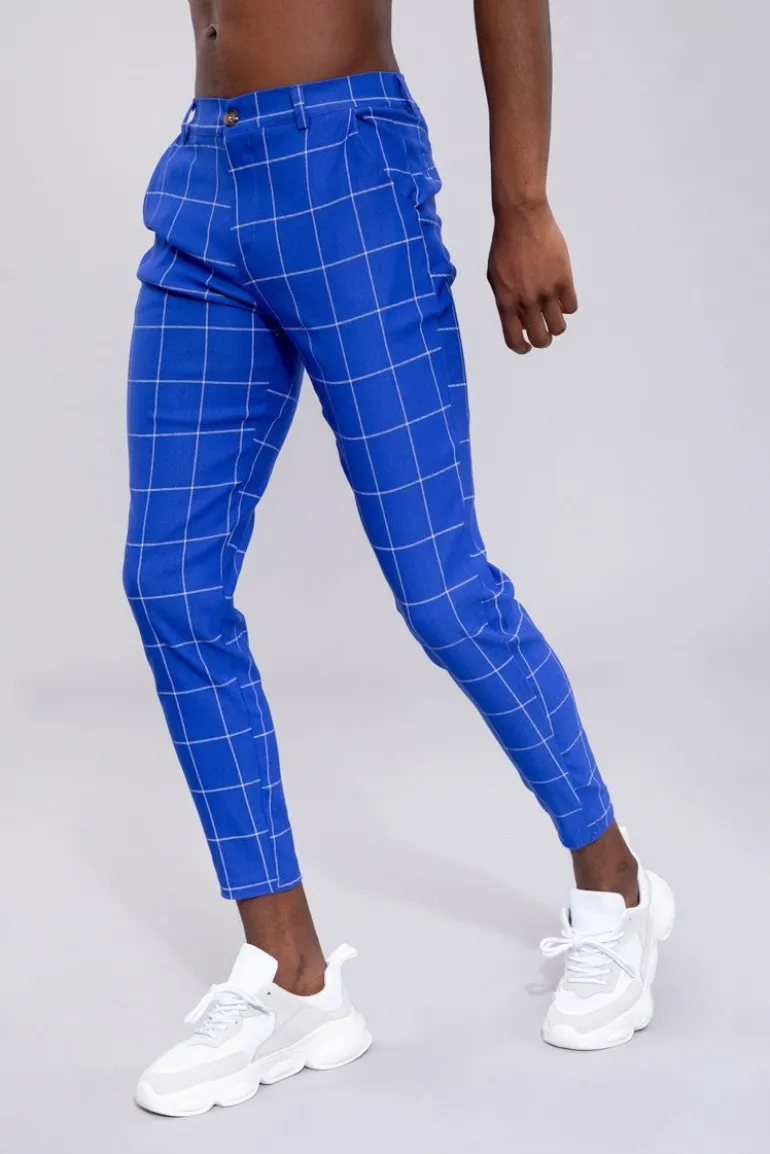 Pantalon à carreaux : style tendance pour homme