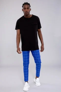 Pantalon à carreaux : style tendance pour homme