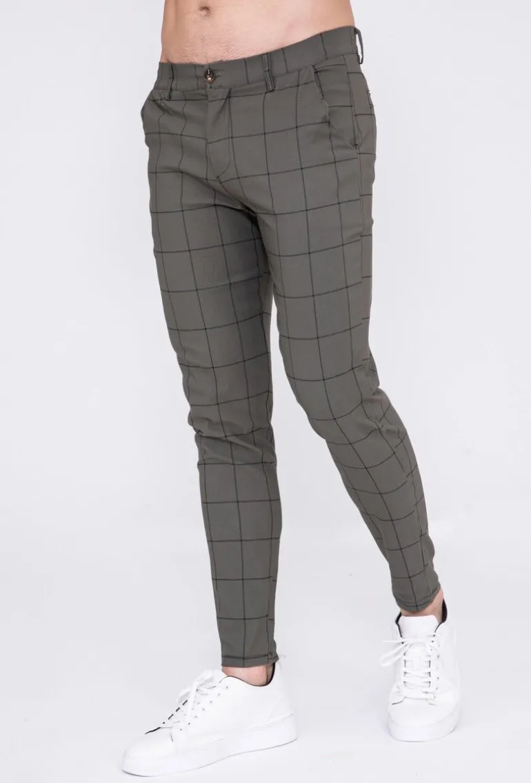 Pantalon à carreaux : style tendance pour homme