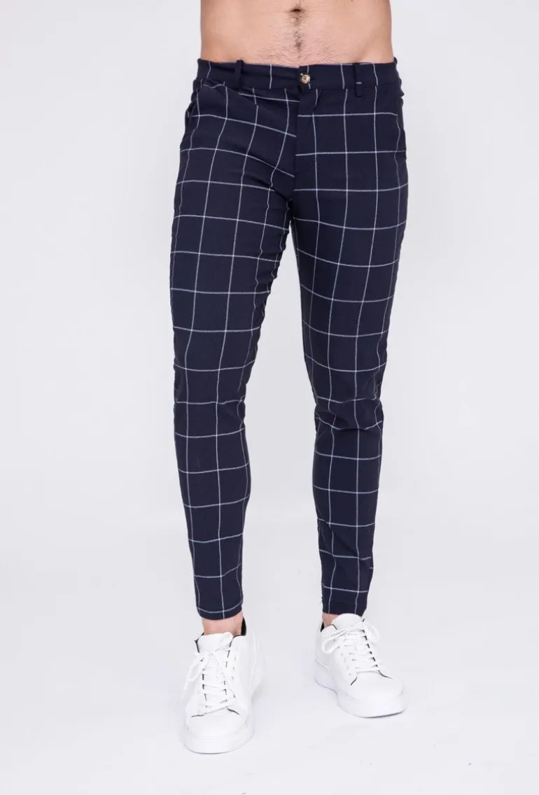 Pantalon à carreaux : style tendance pour homme