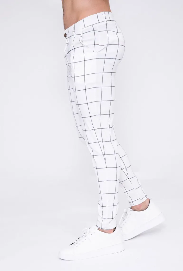 Pantalon à carreaux : style tendance pour homme