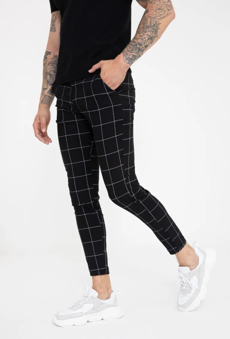 Pantalon à carreaux : style tendance pour homme