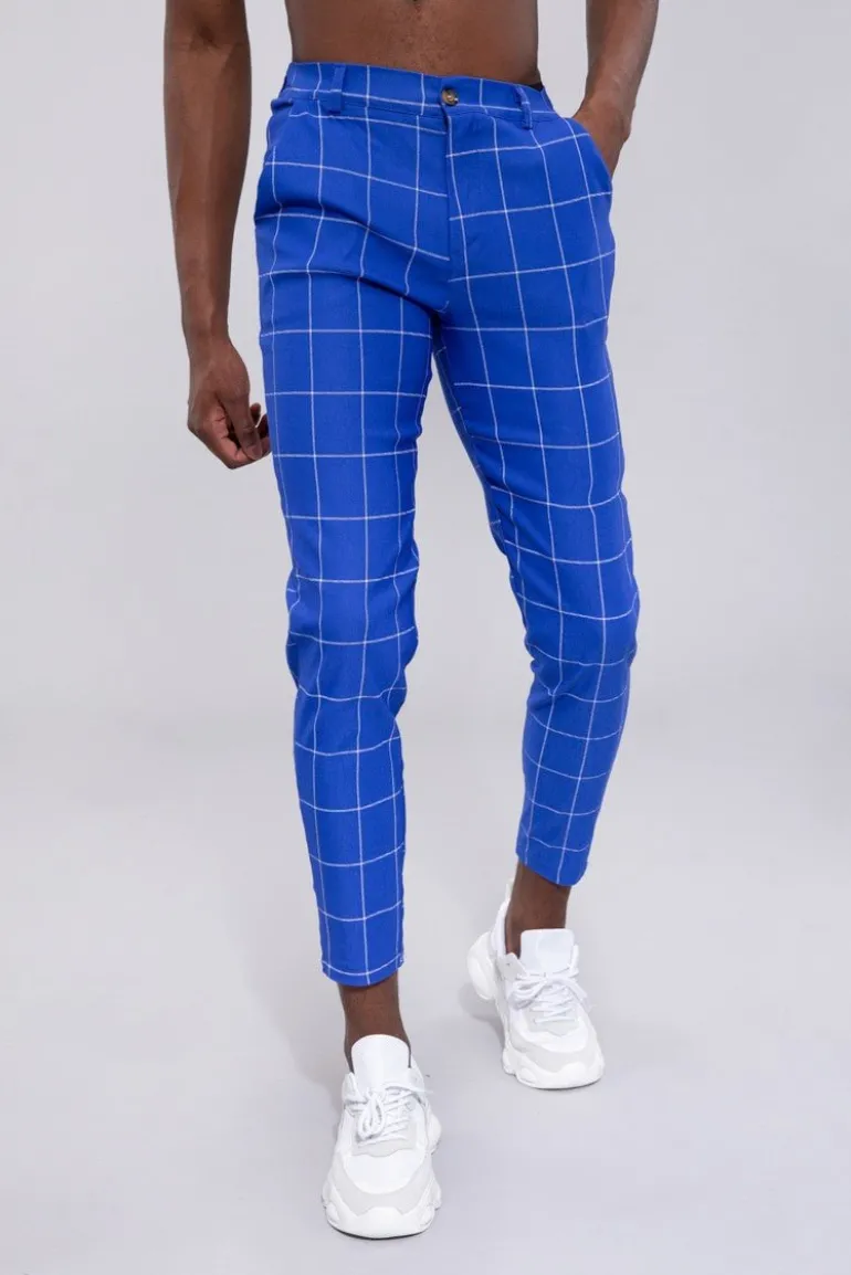 Pantalon à carreaux : style tendance pour homme