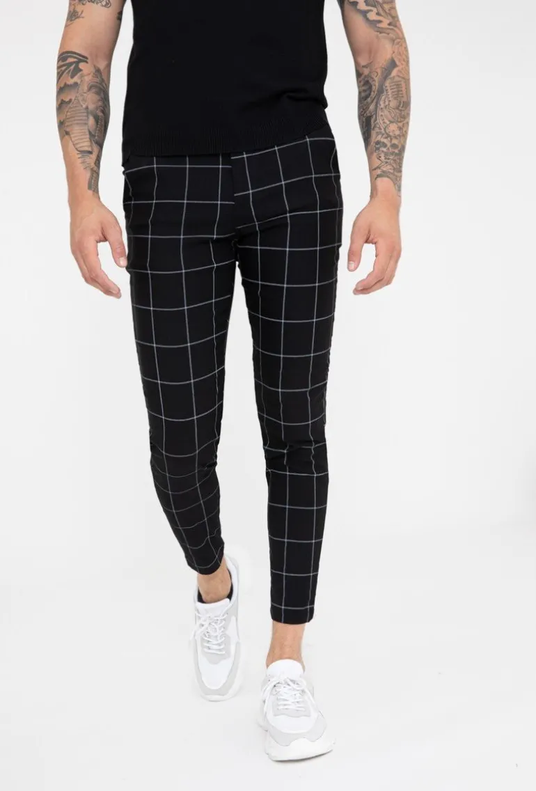Pantalon à carreaux : style tendance pour homme