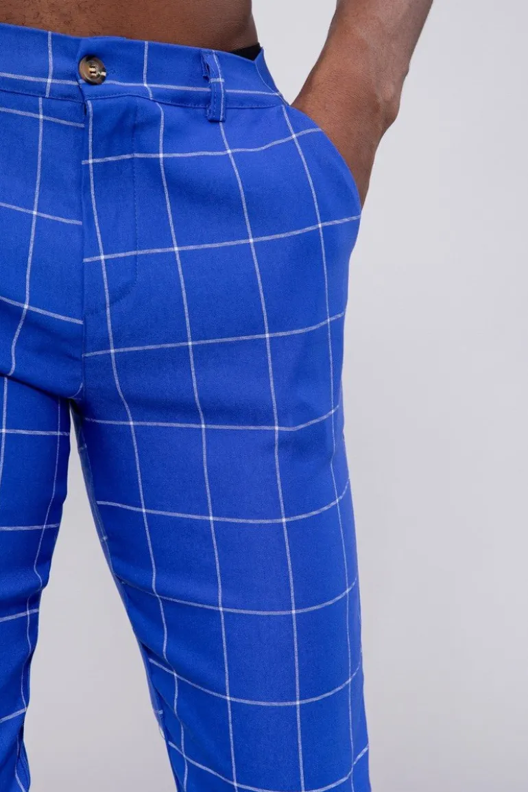 Pantalon à carreaux : style tendance pour homme
