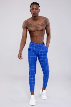 Pantalon à carreaux : style tendance pour homme