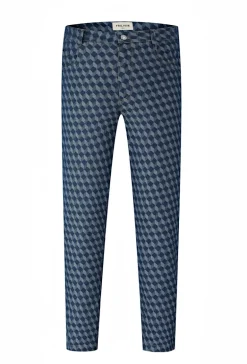 Pantalon à motifs