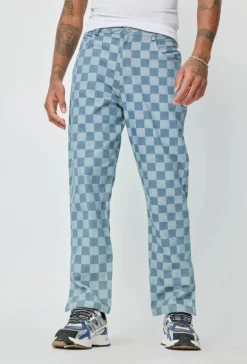 Pantalon à motifs
