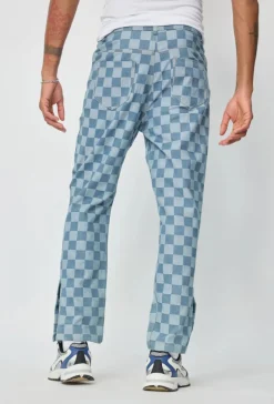 Pantalon à motifs