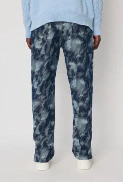 Pantalon à motifs