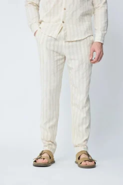 Pantalon à rayures