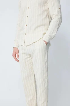 Pantalon à rayures