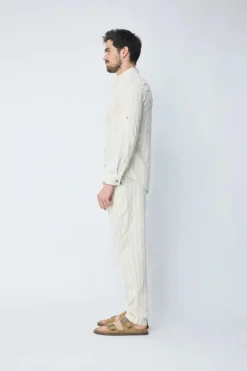 Pantalon à rayures