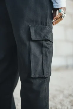 Pantalon cargo jogger à poche multiple
