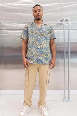 Pantalon cargo jogger à poche multiple