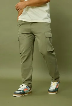 Pantalon cargo jogger à poche multiple