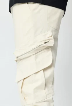 Pantalon cargo jogger avec zip