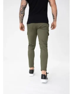 Pantalon cargo jogger multipoche