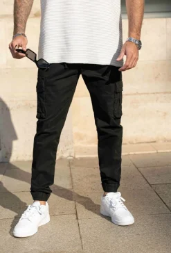 Pantalon cargo jogger treillis
