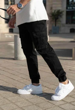 Pantalon cargo jogger treillis