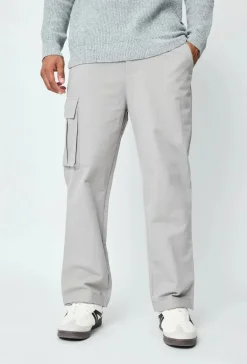 Pantalon cargo toile large