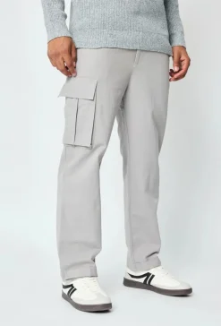Pantalon cargo toile large