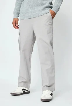 Pantalon cargo toile large