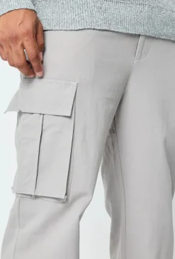 Pantalon cargo toile large