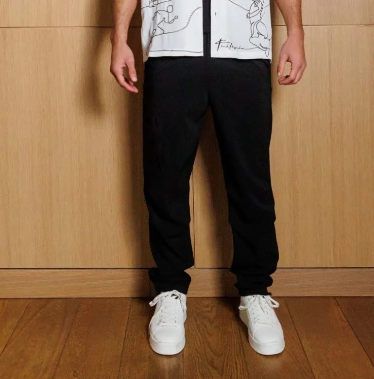 Pantalon cargo uni classique