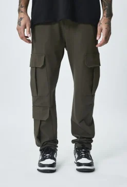 Pantalon cargo utility droit