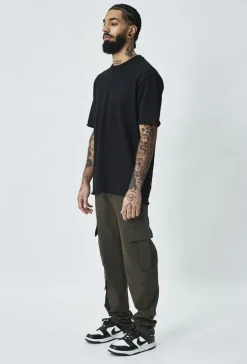 Pantalon cargo utility droit