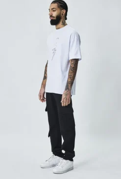 Pantalon cargo utility droit