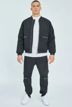 Pantalon cargo zippé