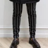 Pantalon chino à rayures
