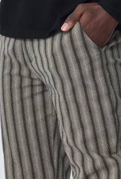 Pantalon chino à rayures
