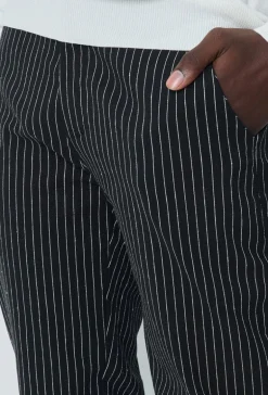 Pantalon chino à rayures