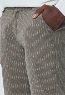 Pantalon chino à rayures