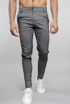 Pantalon chino chiné